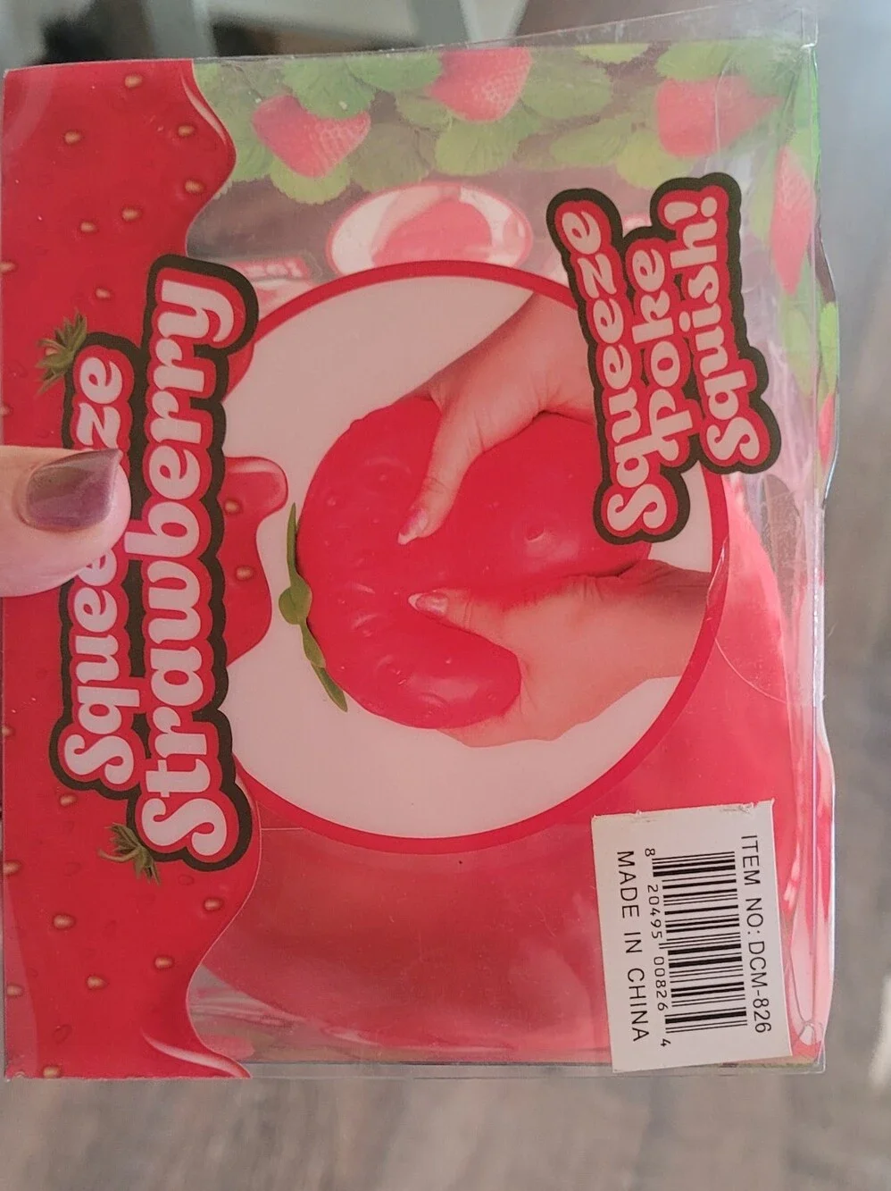 Jumbo Strawberry Squeeze!